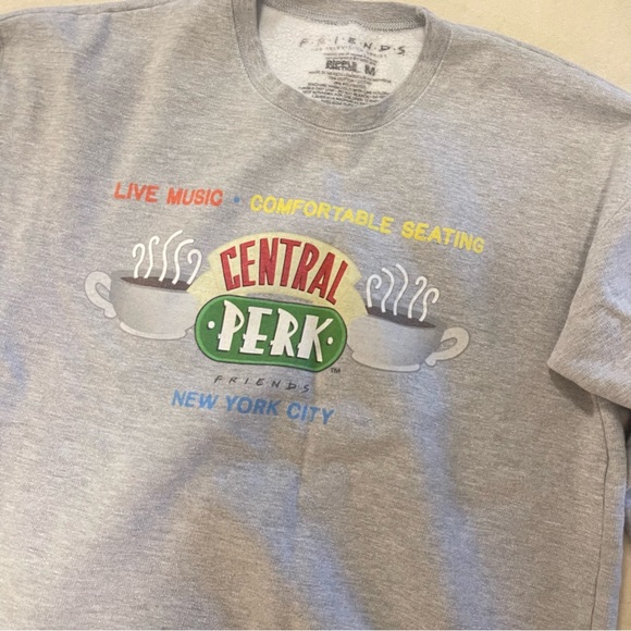 FRIENDS Central Perk Gray Sweatshirt - Picture 2 of 3